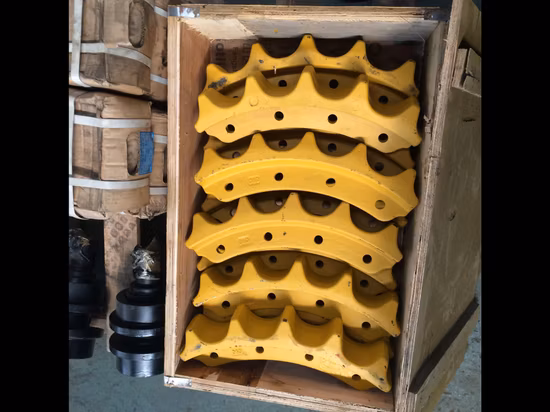 Rsbm OEM ODM Attrezzature per l'edilizia Produttori di benne Escavatori Accessori Parti del carro Rullo cingolo tenditore anteriore Parti della catena del cingolo